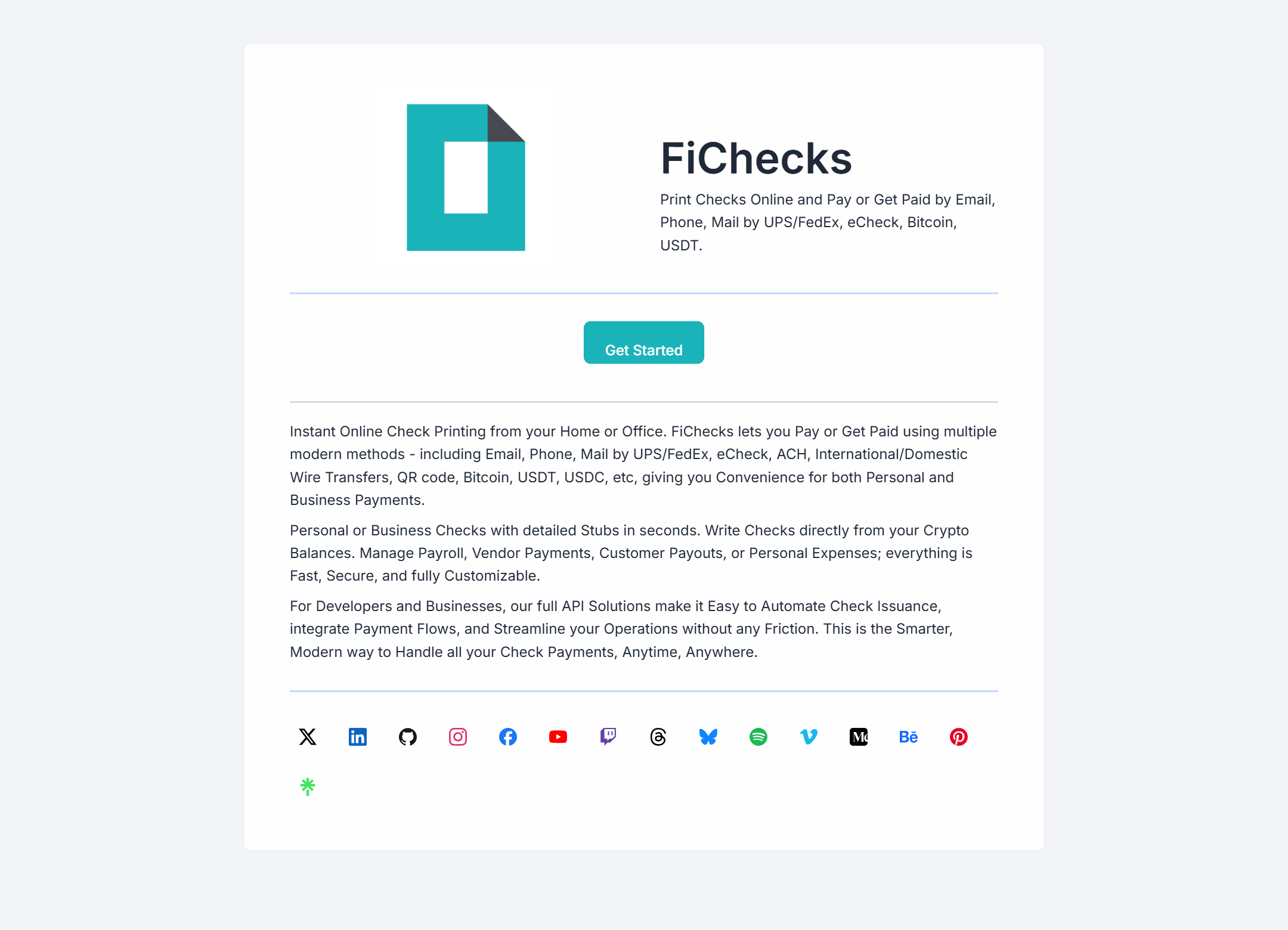 fichecks